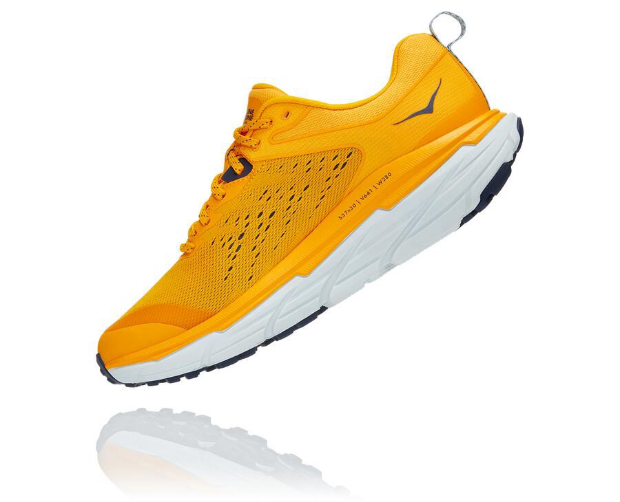 Trail Shoes Mens - Hoka One One Challenger ATR 6 - Yellow - AQMKGWL-46